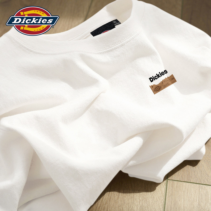 Dickies纯棉长袖T恤男款2026初秋