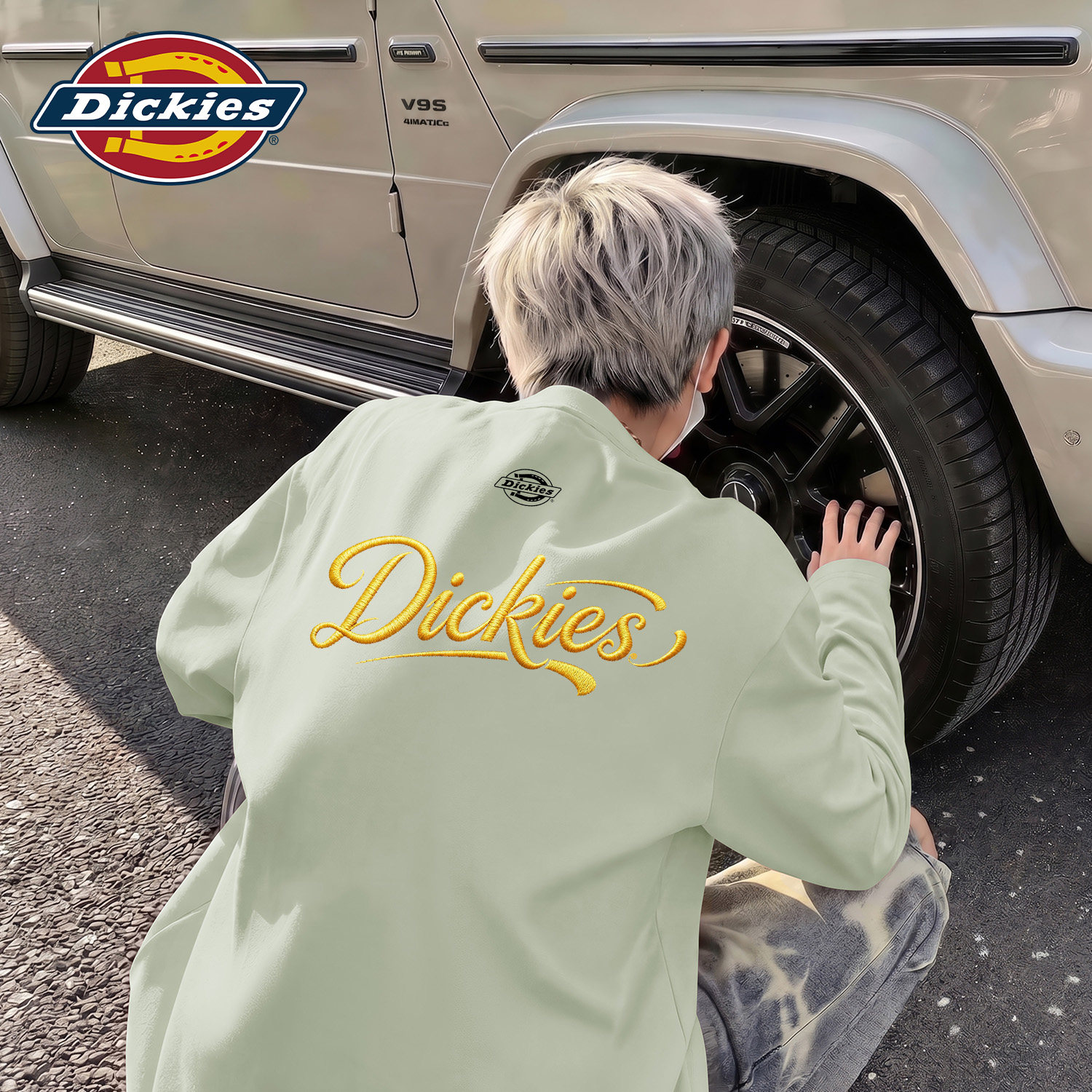 Dickies韩系街头感男款长袖T恤男