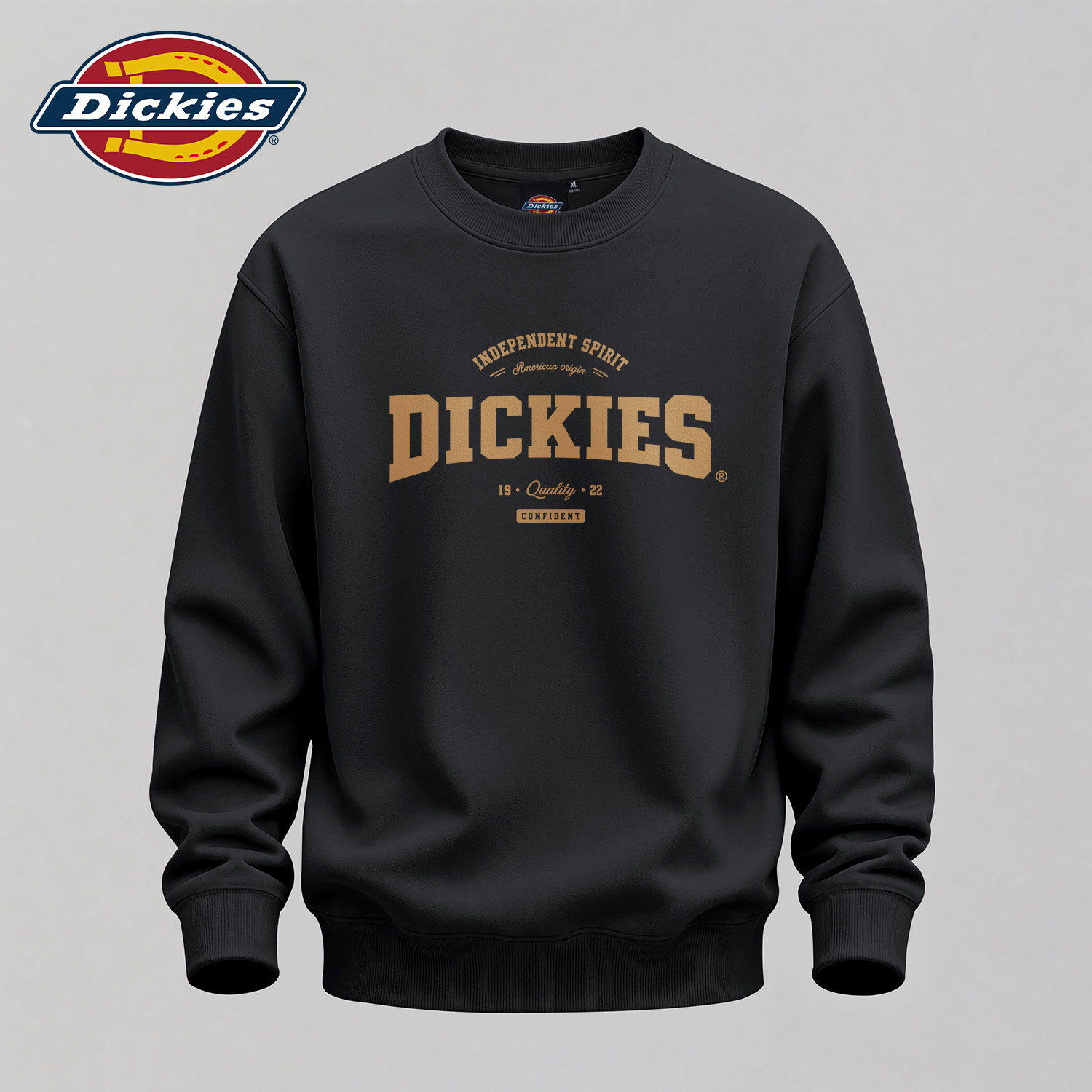 Dickies美式圆领卫衣男