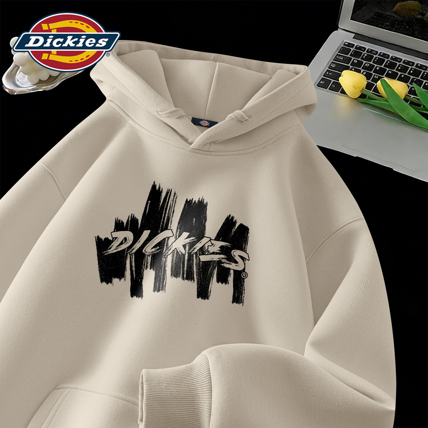 Dickies重磅空气层连帽卫衣男士