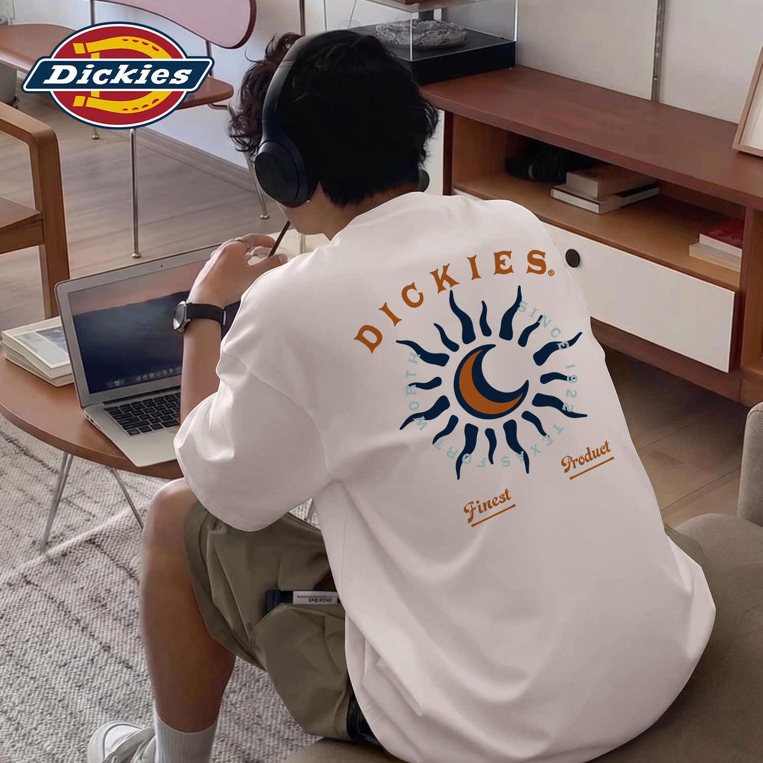 Dickies美式复古短袖T恤男生2026夏季新款纯棉宽松休闲半袖体恤衫