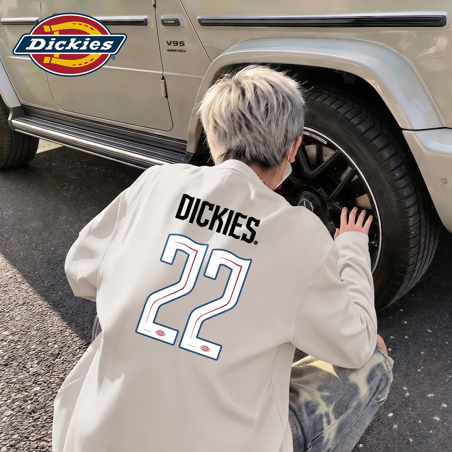 Dickies美式纯棉长袖男款2026秋