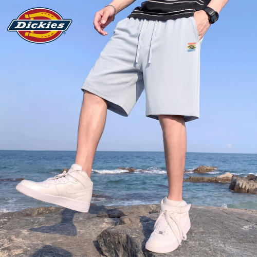 Dickies灰色冰丝速干短裤男士26