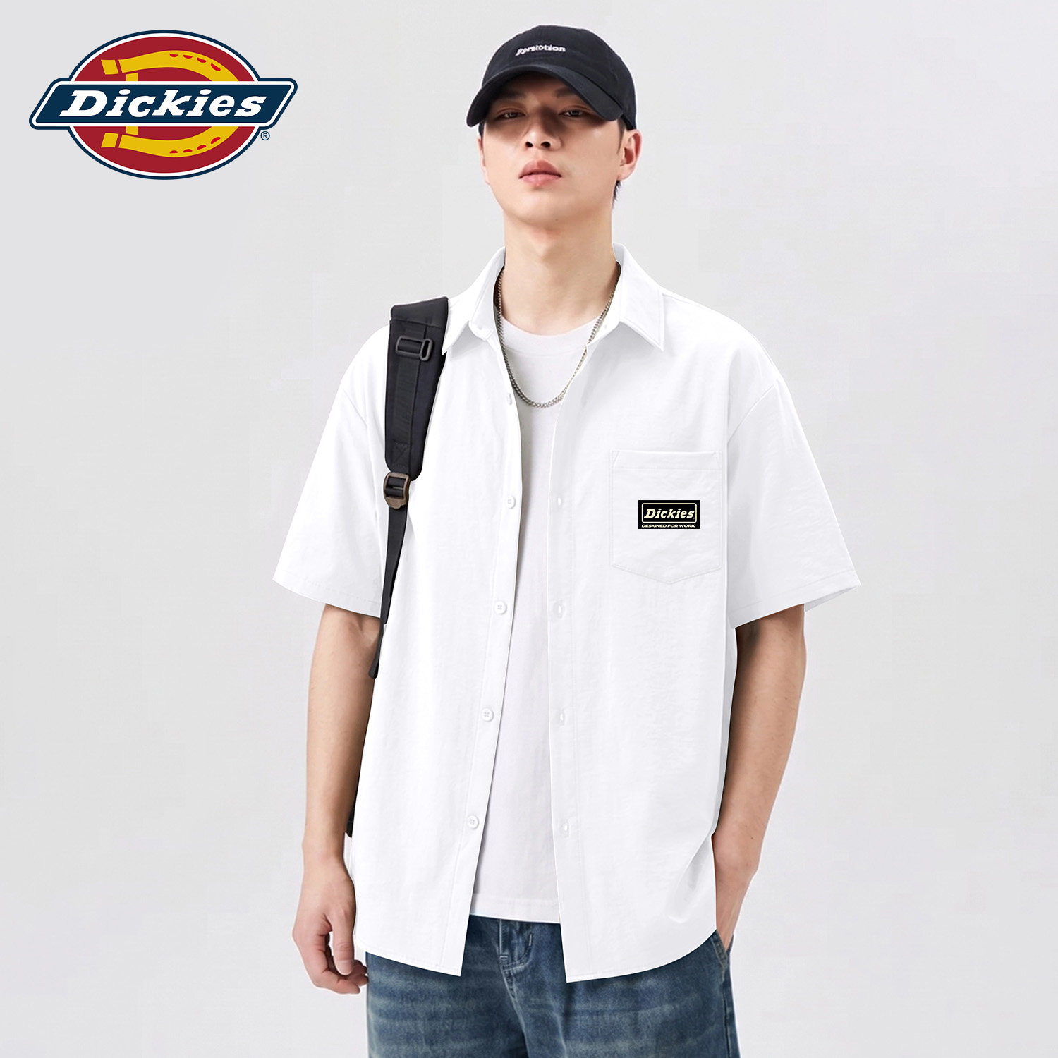 Dickies美式男士休闲短袖衬衫