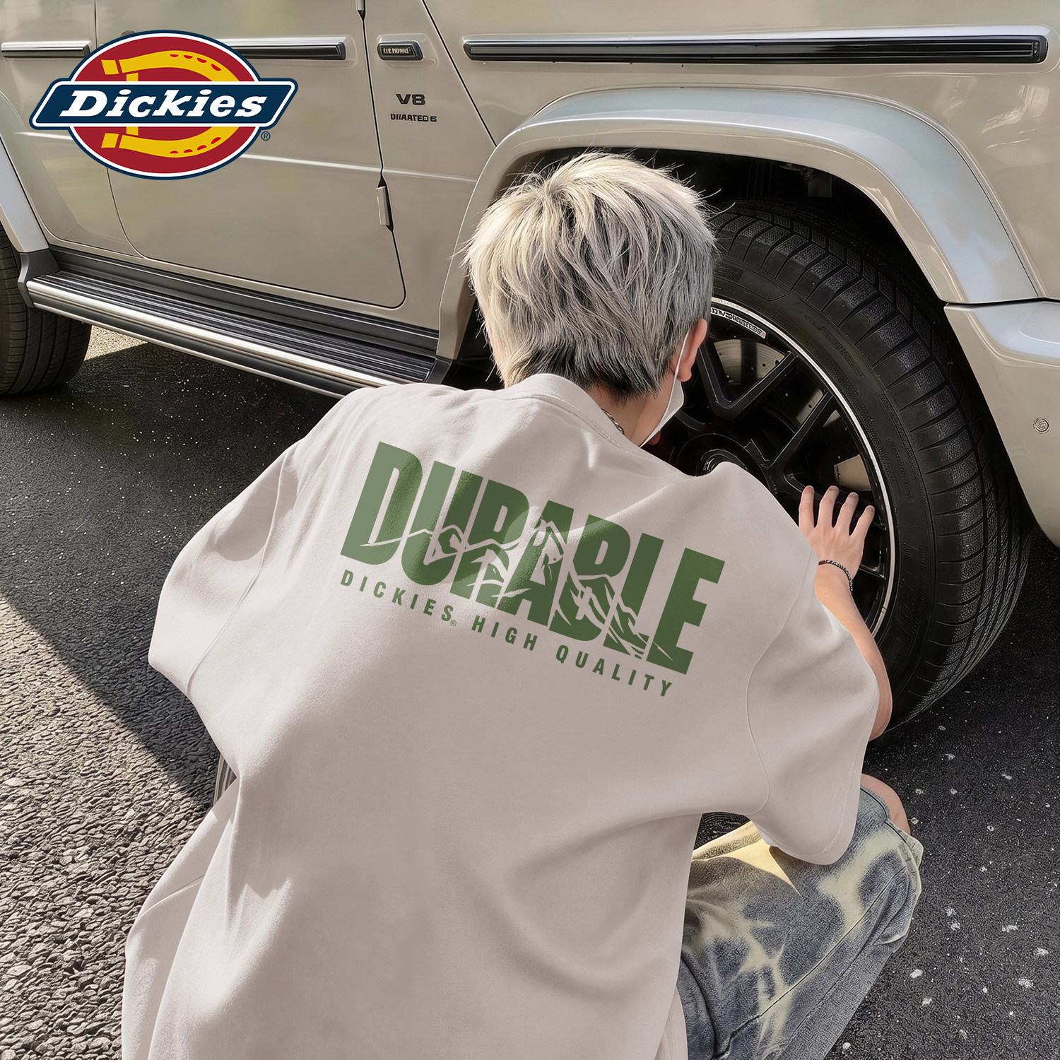 Dickies纯棉短袖T恤男2026夏季
