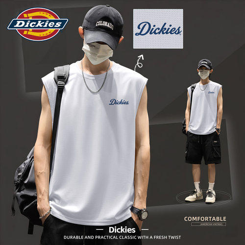 Dickies冰丝网眼打底背心