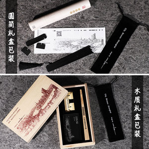 王星记檀香雕花折扇23cm竹制工艺礼品扇子