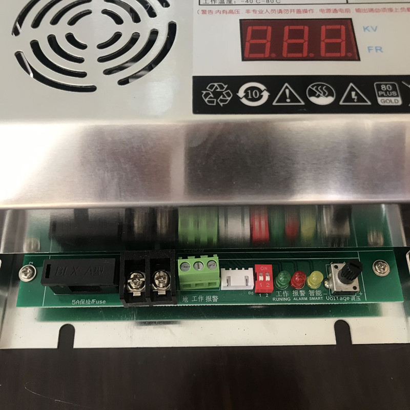 340W高压显示油烟净化器专用高压电源烧烤车电源静电除尘电源包邮