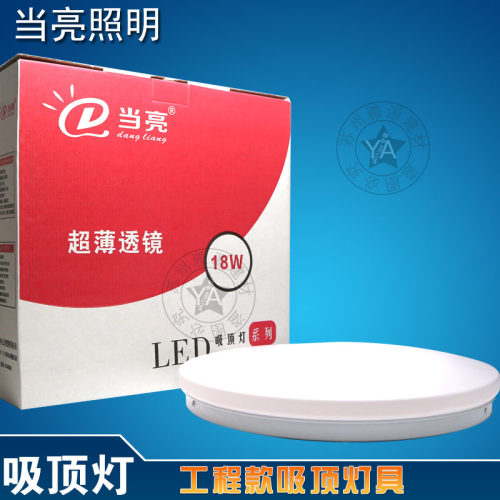 当亮LED吸顶灯 超薄 12W 18W 24W阳台灯 简约毛胚灯 过道灯 工装