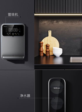管线机家用壁挂式无水箱即热式直饮机台式调温无胆自吸速热饮水机