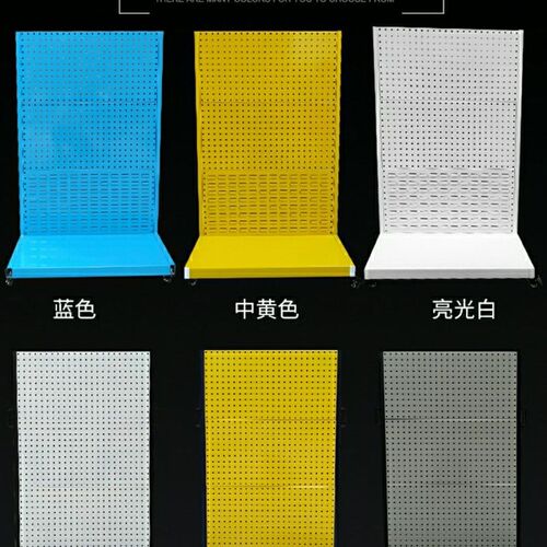 五金工具架双面多功能物料整理架子车间移动货架螺丝盒收纳展示架