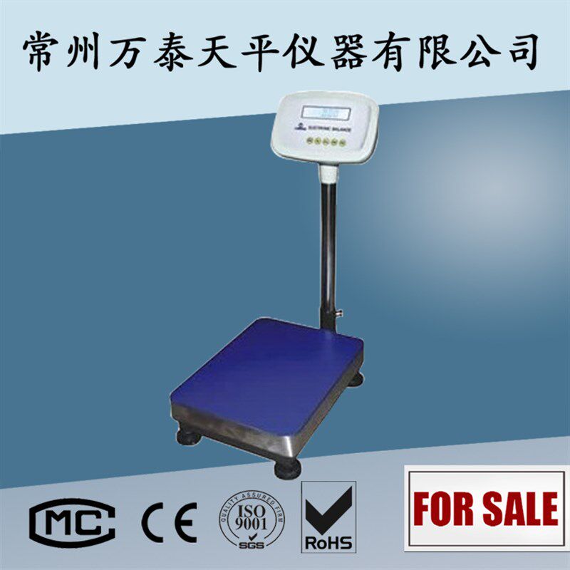 100kg/1g YP100000 外部砝码校准 电子精密天平秤 地秤 上海越平
