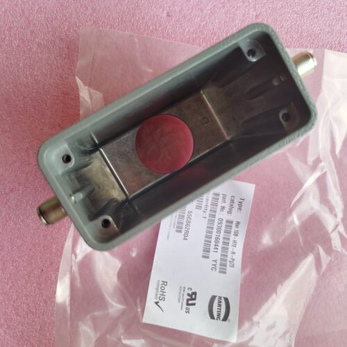HARTING连接器09300160441高上壳HAN-16B-HTE-PG29单扣顶出线原装