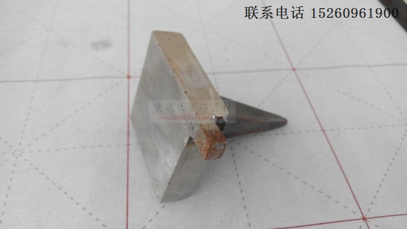 大钢铛 盾铁 钢大盾头 打金工具图片