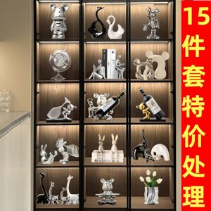 轻奢暴力熊2026新款酒柜