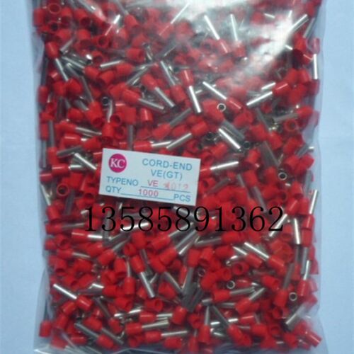 针形端子 管型端子 接线端子 欧式端子 VE4012 线鼻子 E4012
