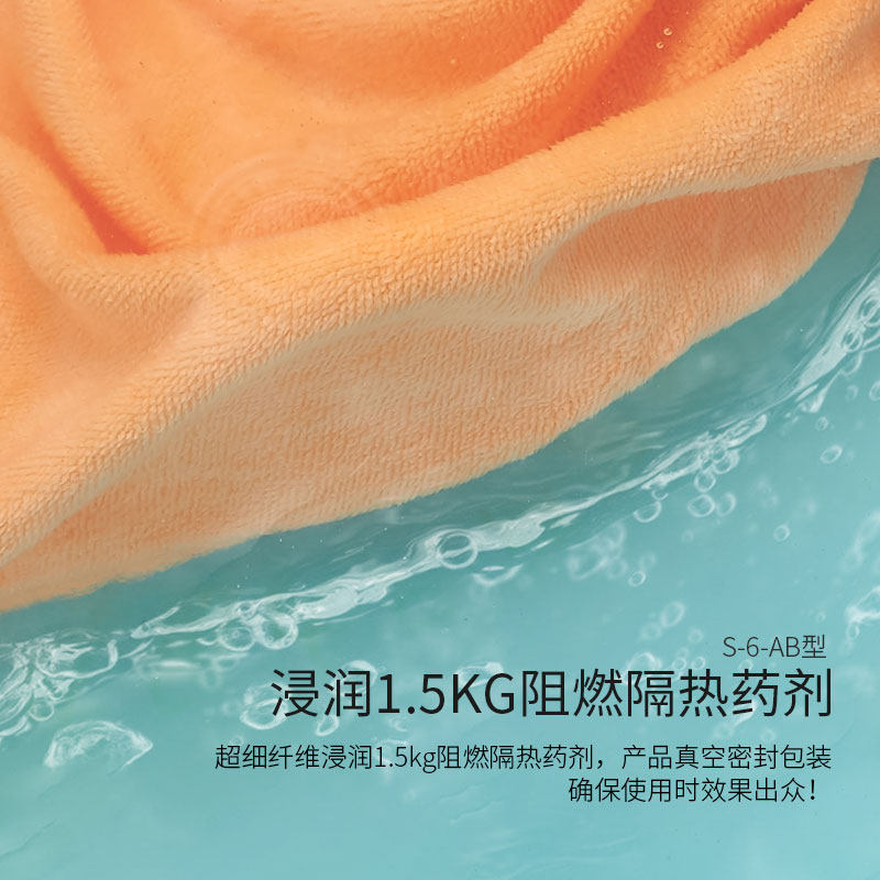 防火斗篷披风防毒面具配套家用办公商用消防器材灭火逃生衣灭火毯