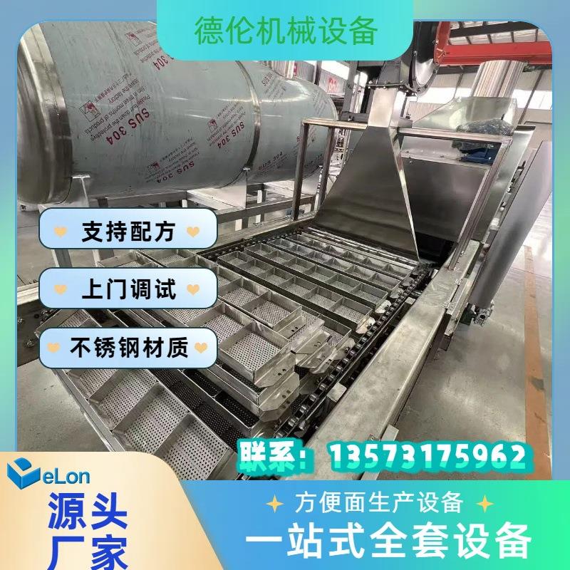 中小型方便面生产机器厂家直销泡面生产加工成型流水线出口