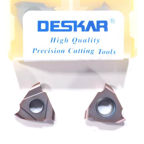戴斯卡DESKAR数控卡簧立装浅槽刀片TGF32R150-R0.75 LF6018三角形