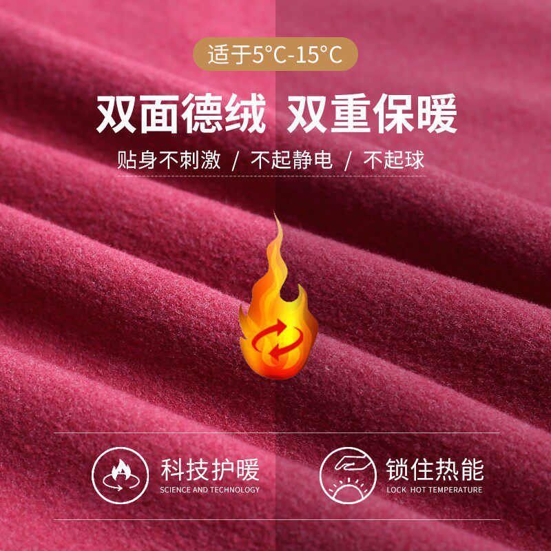 睡袍女士秋冬季秋款长袖保暖德绒秋天薄绒家居服晨袍大码宽松浴袍