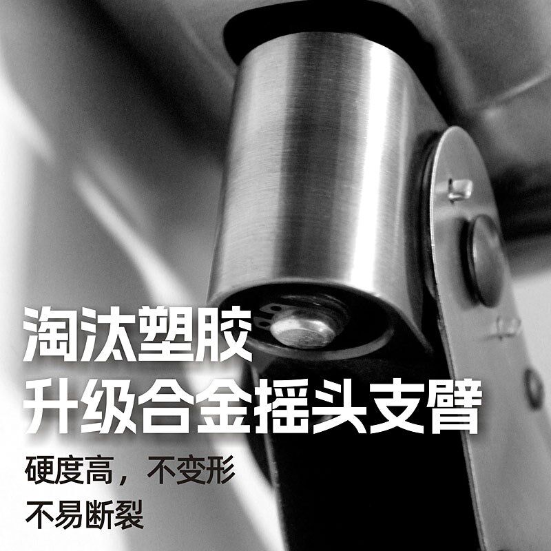 金属壁扇挂壁式商用家用仿古铁艺摇头扇饭店咖啡厅复古强力电风扇