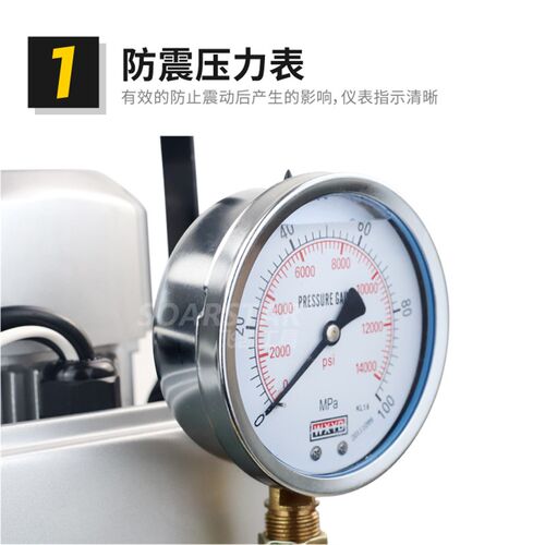 GYB-700A超高压电动液压泵站单回路双回路电磁阀泵脚踏便携式泵浦