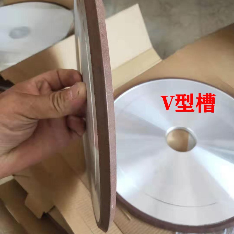 石材开槽轮300大理石花岗岩一次成型抛光一体轮罗马平磨V型槽U型