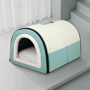 猫窝冬季保暖狗屋四季通用可拆洗大型犬狗房子型猫窝宠物冬季用品