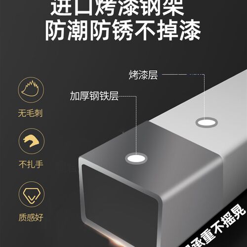实木衣帽架落地卧室挂衣架轻奢多功能置物架家用收纳立式带柜架子