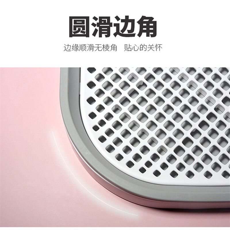 狗狗厕所小狗比熊中型小型犬便盆法斗泰迪贵宾清洁用品便捷带围墙