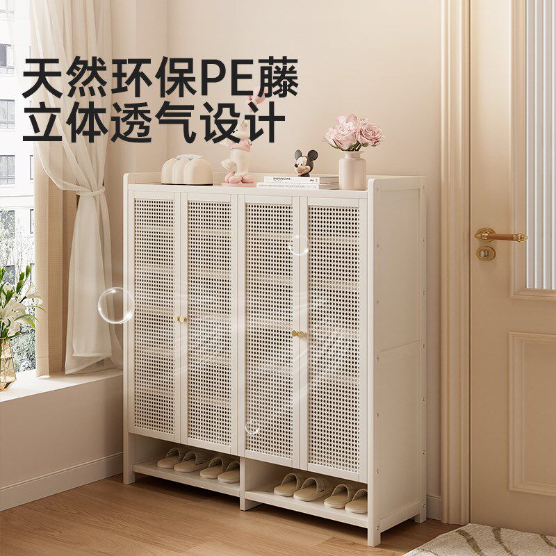 鞋架多层家用门口鞋柜2025新款入户门简易防尘门外走廊收纳柜