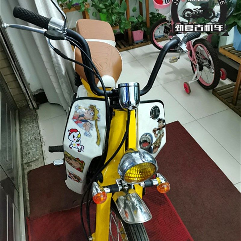 适用幼兽C50/C70里程表 CUB110幼兽仪表 嘉陵CoCO公里表带空挡灯