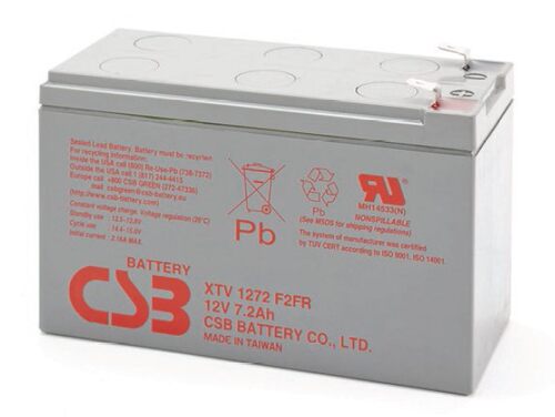 现货CSB XTV1272F2FR 12V7.2AH照明电源 船舶设备 UPS电源蓄电池