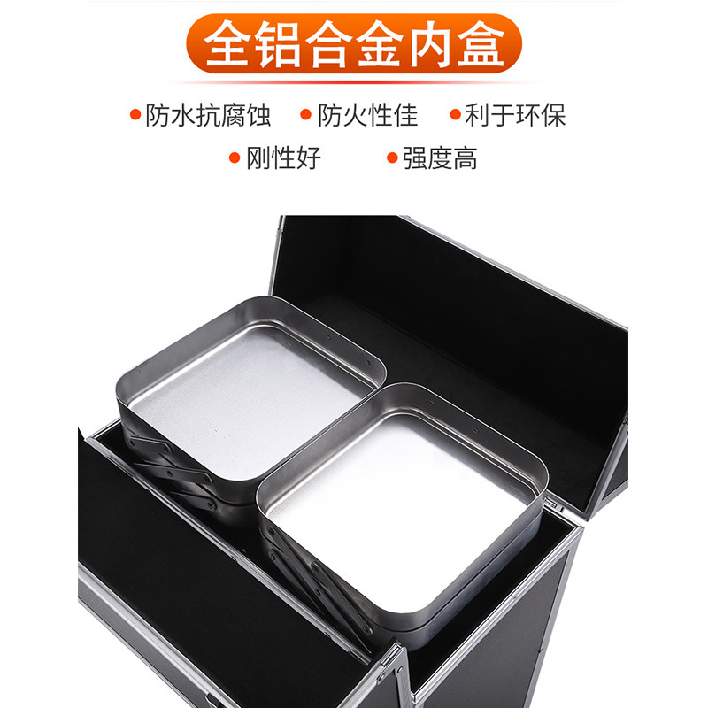 墙面翻新涂料收纳工具箱油漆乳胶漆收纳盒刷墙焕新服务拉杆箱空箱