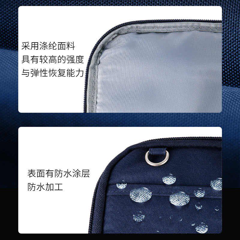 ACTACT竖式便携收纳包A5文具袋笔袋A-7682笔袋文具盒大容量收纳袋