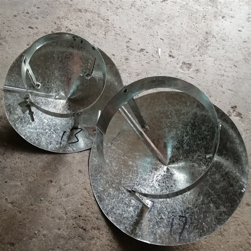 镀锌白铁皮烟筒防雨帽炉筒烟囱挡雨管帽室外防风雨罩包邮
