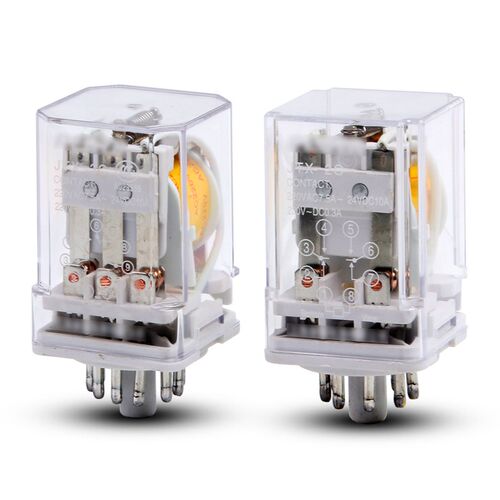 小型中间继电器JTX-2C  JTX-3C银触点紫铜线圈220V 380V 24V