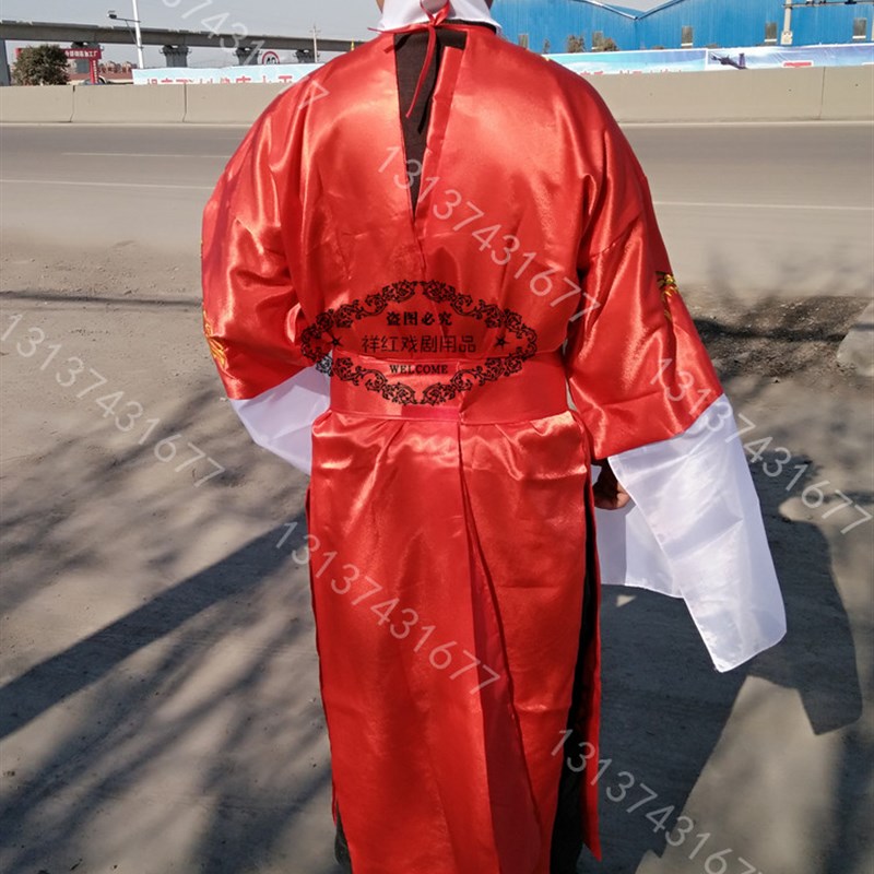 古装女驸马爷状元服新郎服装越剧京剧戏剧黄梅戏戏曲舞台演出戏服