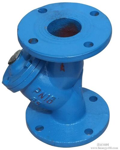 德标Y型过滤器 德标法兰波纹管过滤器 YG45H铸钢Y型过滤器DN50 80