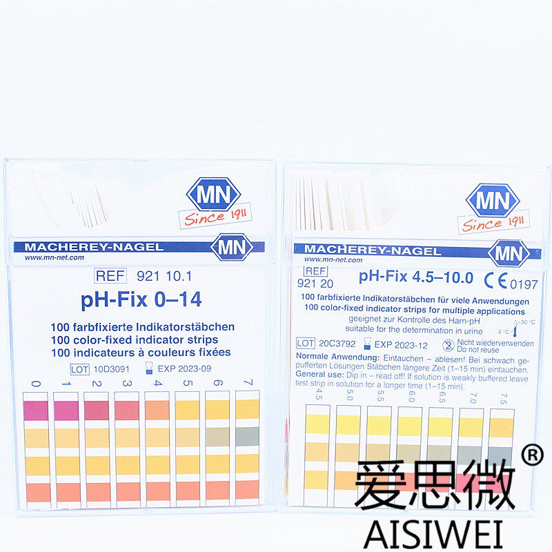 德国MN ph-fix 4.5-10 7-14 0-14精密试纸 精密酸碱度测试纸92121