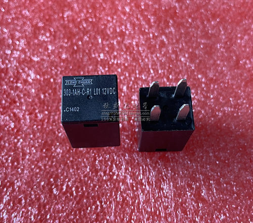 现货 303-1AH-C-R1 L01 12VDC 全新松川汽车继电器 4脚 20A