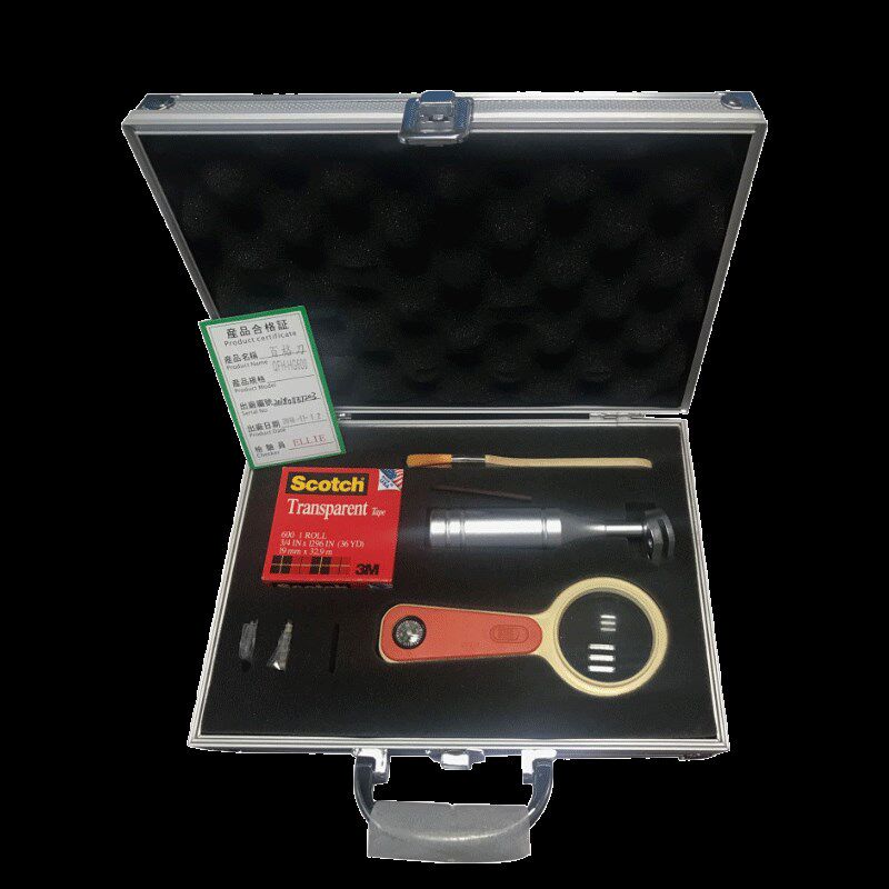 QFH百格刀划格器附着力测试1mm 2mm 3mm一套含3个刀片
