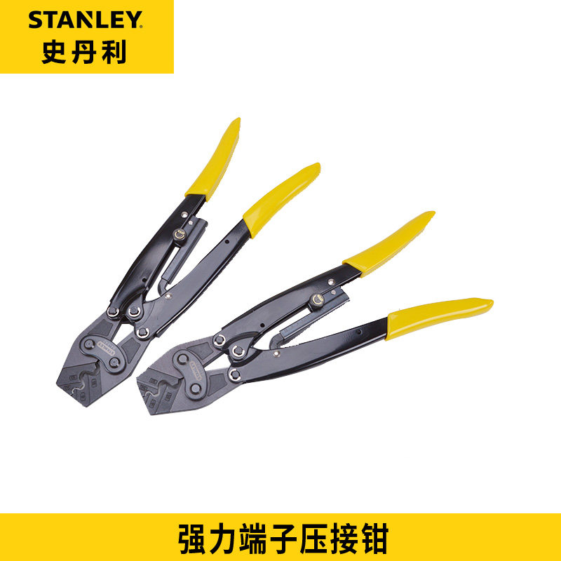 STANLEY史丹利强力端子压接钳2-16mm2电线压接钳84-842-22