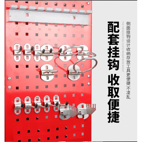 三层工具车汽修维修小推车多功能零件移动箱架子车间周转工具柜