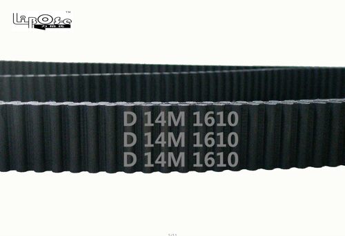 双面齿 DA14M 1610 115齿 橡胶 同步带 圆弧齿 皮带 传动带