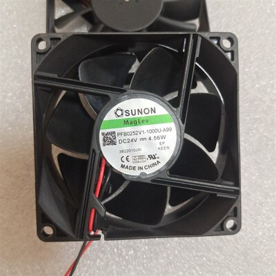 PFB80252V1-1000U-A99 原装SUNON 24V 4.56W 8CM 8025 散热风扇