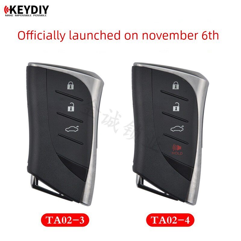 KD TA02 新款凌志智能卡子机3键4键适用于丰田/雷克萨斯等车型