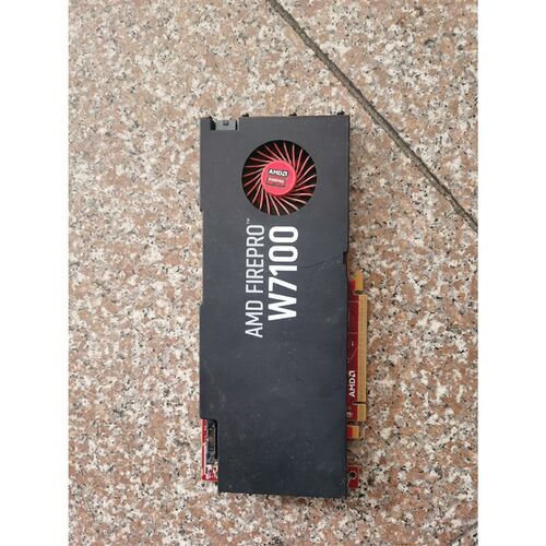 出一张AMD专业图形卡,W7100,8g专业图形显卡,成色如