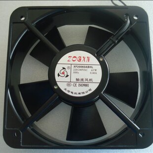 众信轴流风机XF20060ABHL尺寸200*200*60mm/AC220V