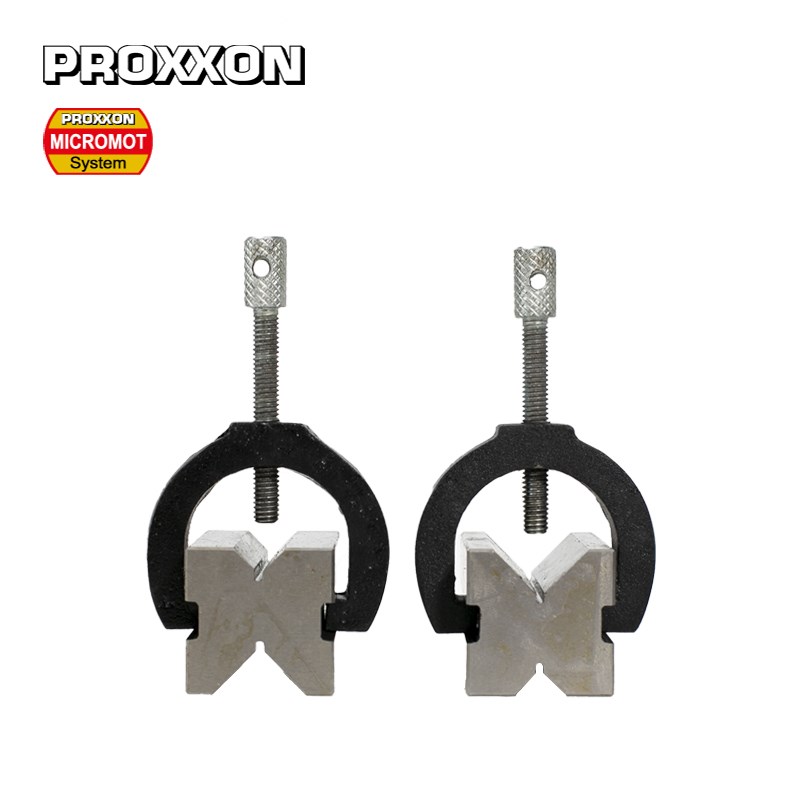 [24262]V型夹具用于圆轴棒类德国PROXXON普劳克森迷你魔铣床用